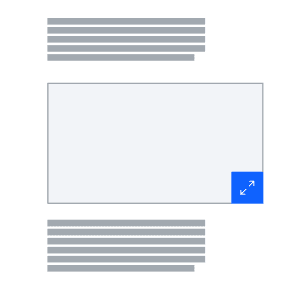 When a diagram can’t be displayed at 100% scale, offer the user a way to download it or zoom in.